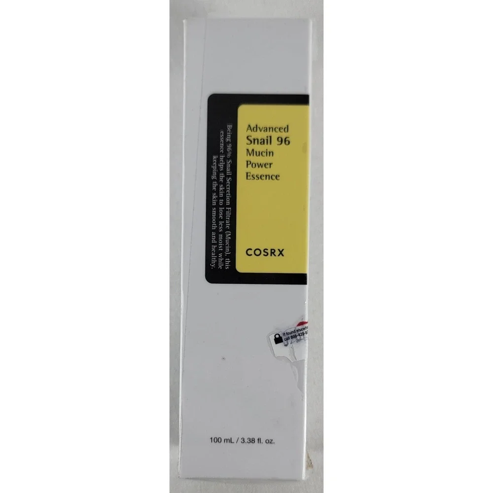 COSRX Advanced Snail 96 Mucin Power Essence 100ml/3.38floz, Exp 10/2026, Sealed